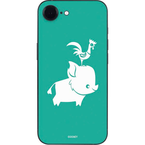 Disney Princess Moana Heihei and Pua iPhone 16e Skin